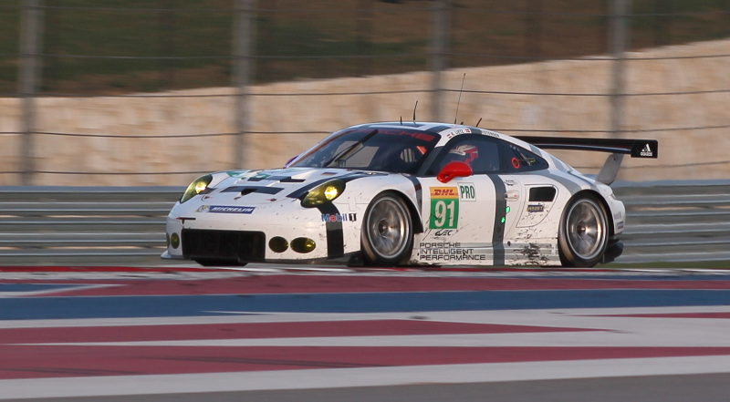 Illustration for article titled Trouble Strikes Lead Porsche In Last Hour Of Race; Gives Win To Other Porsche